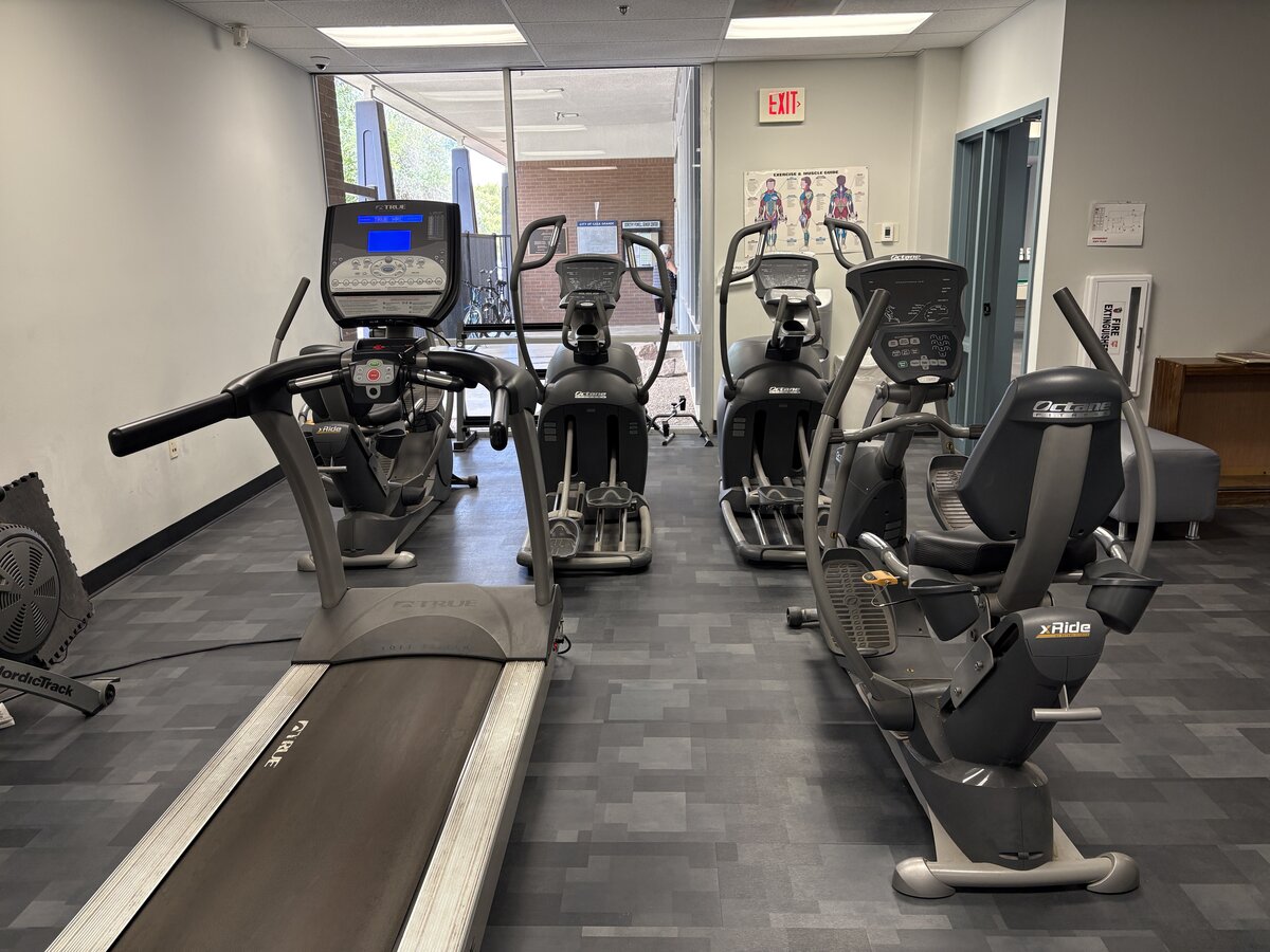Fitness room at the Dorothy Powell Senior Center